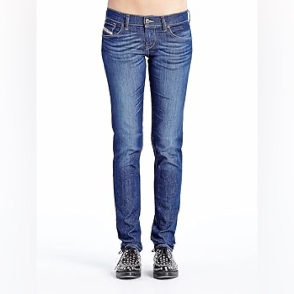 DIESEL Vintage Y2K Getlegg 8880J Wash Low Rise Slim Skinny Jeans Sz 27